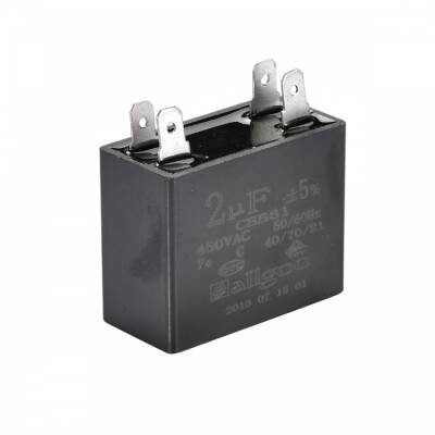 2UF 450VAC 50/60Hz Kondansatör | Motor Kapasitörü - 1