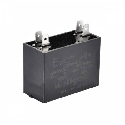 5UF 450VAC 50/60Hz Kondansatör | Motor Kapasitörü - 1