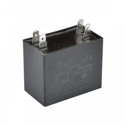 8UF 450VAC 50/60Hz Kondansatör | Motor Kapasitörü - UNIVERSAL