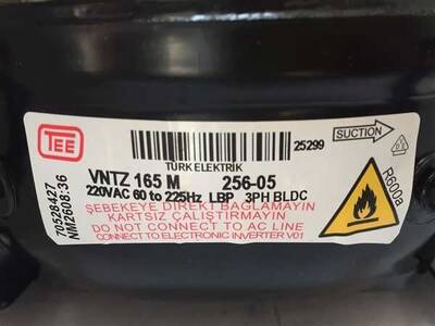 Arçelik Buzdolabı VNTZ 165 M Kompresör R600a 5256905011
