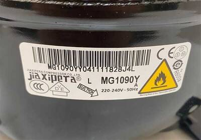 Arçelik Derdin Dondurucu MG1090Y R600 Kompresör 5802990800
