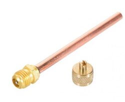 Buzdolabı Siboplu Bakır Servis Borusu - 1/4 - 1