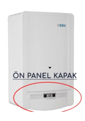 Eca Confeo Plus Kontrol Paneli Beyaz Kapak - 1