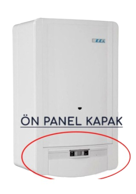 Eca Confeo Plus Kontrol Paneli Beyaz Kapak - 1