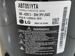Lg 48000 Btu On Off Klima Kompresör R-410A Abt051Yta - 2