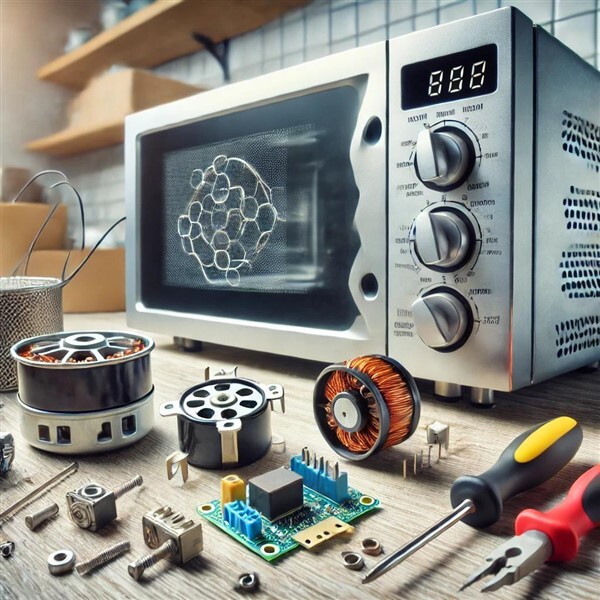 Mikrodalga Fırın Onarımında Bilmeniz Gereken Yedek Parça Türleri