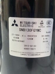Mitsubishi Electric 12BTU Inverter Kompresör SNB130FGYMC - 3