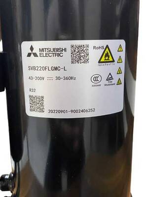 Mitsübishi Isı Pompası Inverter Kompresör SVB220FLGMC-L
