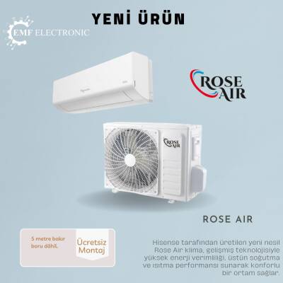 Roseair 18.000 BTU Inverter Klima - AST-18UW4RSKE01G - 7