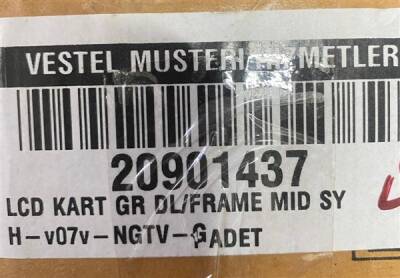 Vestel Çamaşır Makinesi Display Kart v20901437 - 2