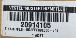 Vestel Çamaşır Makinesi Elektronik Kart v20914105 - 2