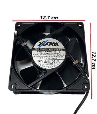 Xfan Rah1278B1-C 127 X 127 X 38 240V AC Fan 5400869701 - 1